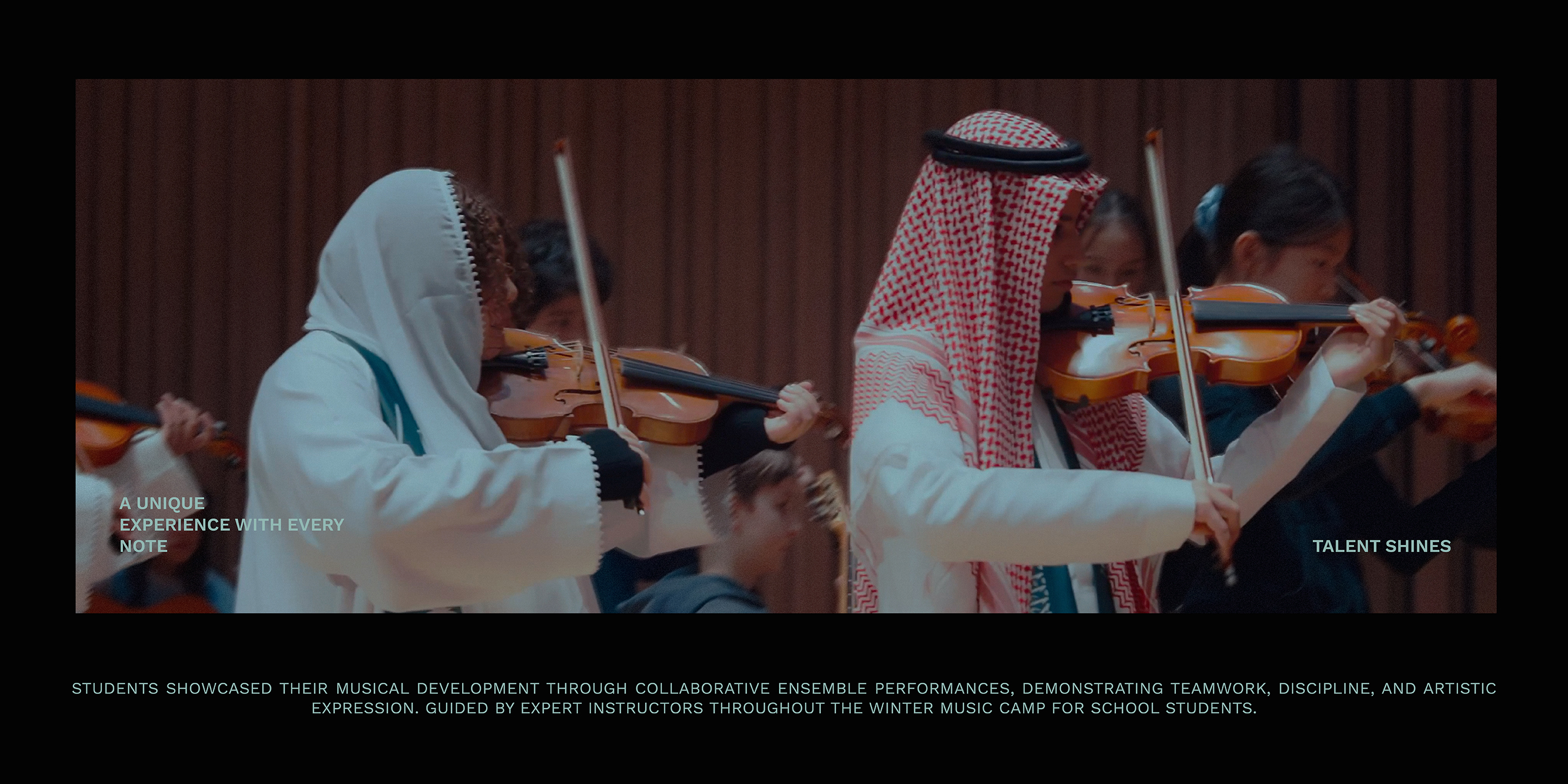 Winter Music Camp for School Students – المعسكر الموسيقي الشتوي